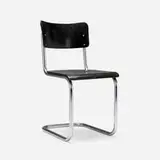 Mart Stam, Chair, model S43, 1932, lacquered wood, chrome-plated steel