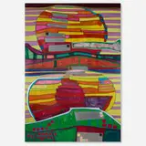 Butch Skynear, Untitled, mixed media and collage on foam core