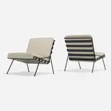 Modern, Lounge chairs, pair