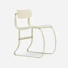 Herman A. Sperlich, Health chair, 1938, enameled steel