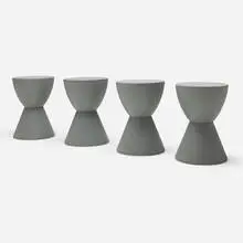 Philippe Starck, Prince Aha stools, set of four, 1999, molded plastic