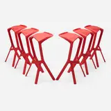 Konstantin Grcic, Miura stools, set of six, 2005, polypropylene