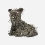 Buccellati, Yorkshire Terrier (Sculpture), c. 1960, .800 silver