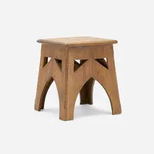 Belgian, Neo-gothic occasional table, c. 1925, oak