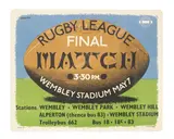 Brian Robb, RUGBY LEAGUE FINAL, 1938