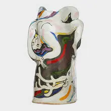 Rudy Autio, Fine massive sculptural vessel