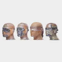 Tony Hepburn, Four blind-folded heads