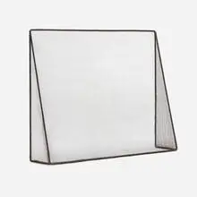 Firescreen by George Nelson & Associates, enameled steel, sold Aug 2024