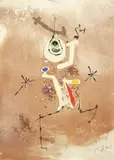 Joan Miró, Record d'una Fuga de Bach“ (zu: „Miro - Salvat Papasseit“), 1974, Farbaquatinta und Radierung auf Arches-Velin