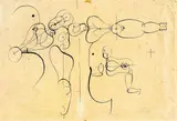 Oskar Schlemmer, Plan mit Figuren