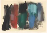 Fritz Winter, Ohne Titel, 1959, Öl, Kreide und Gouache auf Papier