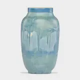 Sadie Irvine for Newcomb College Pottery, Scenic vase