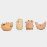 George E. Ohr, Four bisque novelty banks