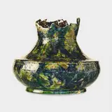 George E. Ohr, Squat vase
