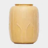 Grueby Faience Company, Large rare yellow vase
