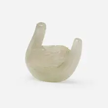 Tyra Lundgren, Bird, model 2601, 1936-37, bollicine glass
