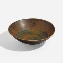 Stig Lindberg, Bowl, c. 1965, glazed stoneware