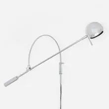 Robert Sonneman, Orbiter wall lamp, chrome-plated steel