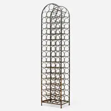 Arthur Umanoff, Grenada Collection wine rack, 1969, lacquered steel