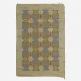 Judith Johansson, Flatweave carpet, c. 1955, hand-woven wool