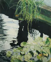 Norman Rowe, Reflection, oil on canvas