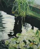 Norman Rowe, Reflection, oil on canvas