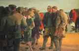 Gerald Spencer Pryse, Watching the return of the lifeboats in Connemara