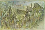 Leslie Hurry, 'Edinburgh evening', to be sold together with ten further works by the same hand (all unframed) (11)
