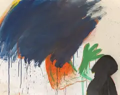 Galli, o.T., 1982, Acryl auf Leinwand