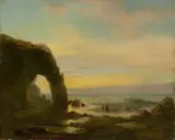 Théodore Gudin, Die Manneporte bei Étretat