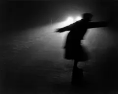 Nebel-lauf by Peter Keetman, 1956, Vintage. Silbergelatineabzug, sold Nov 2014
