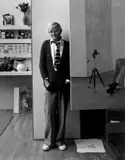 Arnold Newman, David Hockney, London