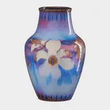 Sara Sax for Rookwood Pottery, Black Opal vase