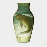 Edward T. Hurley for Rookwood Pottery, Iris Glaze vase