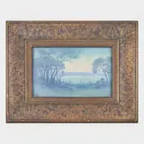 Sallie Coyne for Rookwood Pottery, Scenic Vellum plaque