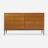 Paul McCobb, Planner Group cabinet, model 1507, c. 1950, maple, brass