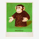 G. Levine, 1 + 1 no. 3, 1972, screenprint in colors, offset lithograph