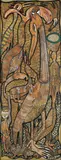 Twins Seven-Seven, Untitled, oil, ink and pastel on plywood