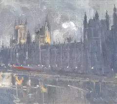 Gordon Bryce, A view of Westminster from the Thames