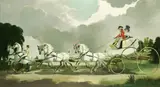 Doris Zinkeisen, Horse drawn carriage
