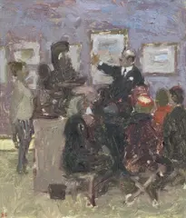 R.A. Bernard Dunstan, Cezanne's use of space