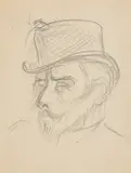 Edouard VII by Henri de Toulouse-Lautrec, 1895, Bleistift auf Karton, sold Mar 2026