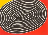 Alexander Calder, Spirale, Farblithografie auf Velin