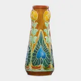 Frederick Hurten Rhead for Roseville Pottery, Rare experimental vase squeezebag-decorated