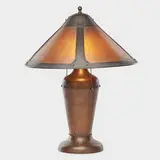 Style of Dirk Van Erp table lamp by John Willocx for Russian Copper Works, sold Sep 2019