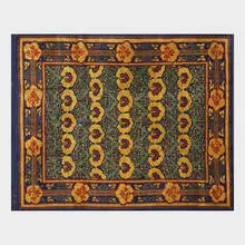 Donegal Style, Contemporary French Accents room-sized wool rug