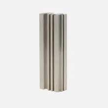 Giovanni Korompay, Untitled (from the Verticalismi series), 1975, aluminum