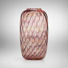 Vase by Venini, 1981, internally decorated glass, sold Aug 2024