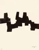 Ikur by Eduardo Chillida, 1968, Holzschnitt auf leicht genarbtem Velin, sold Jun 2012