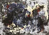 Fred Thieler, Ohne Titel, 1959, Tempera auf Papier